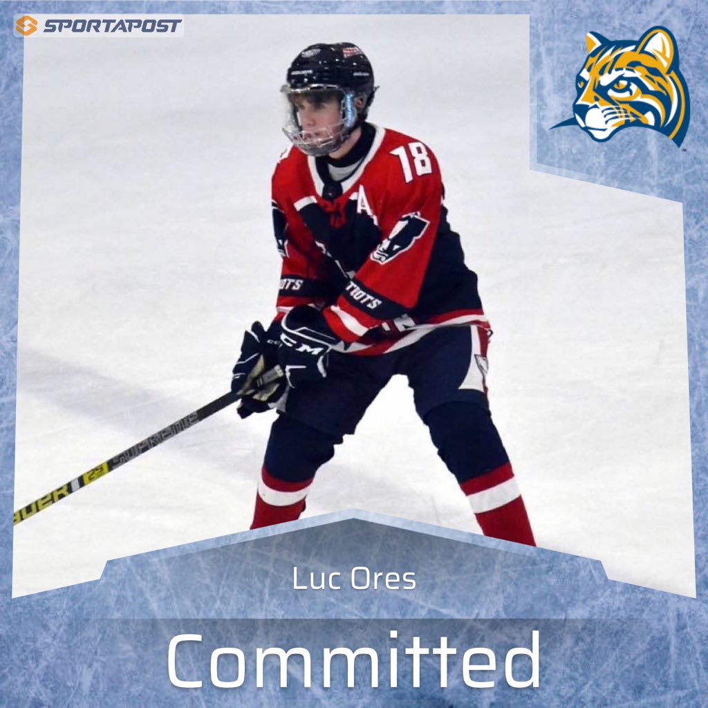 Schoolcraftpuck's tweet photo. Welcome, @LucOres18!

HS: @FHSPatsHockey
Position: Defense 
Hometown: Livonia, MI https://t.co/uTt9tyAzEN