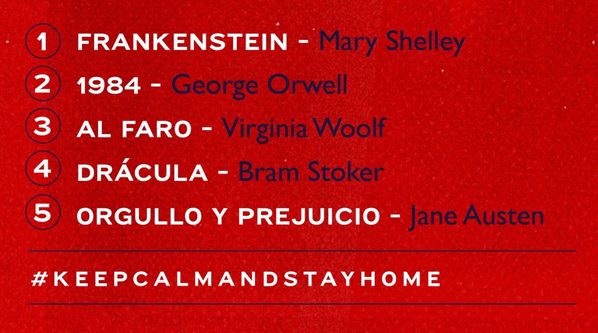 beefeatergin_ES's tweet photo. #KeepCalmAndStayHome y ponte mano a mano con alguna de estas obras escritas por los británicos más famosos de la Historia. ¿Has leído alguno? ¿Qué obra añadirías a esta lista? https://t.co/oegKGaCBqz