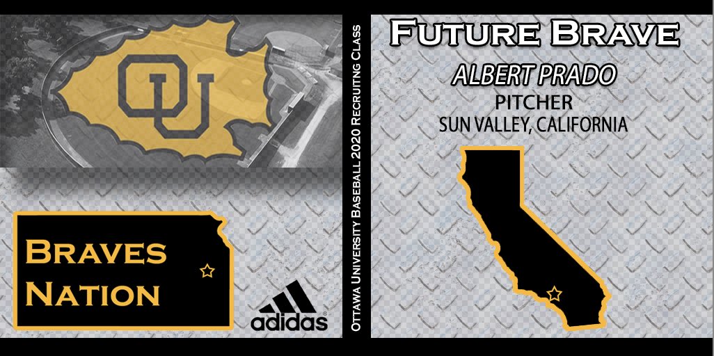 Ottawa_Baseball's tweet photo. All the way from Sun Valley, California! Welcome our newest commit, and Right Handed Pitcher, Albert Prado! 

Welcome to #BravesNation! https://t.co/y9p5BRUJYi