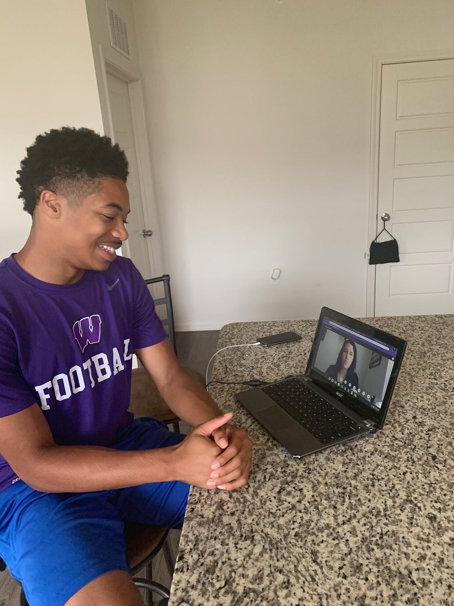 WoodlawnHighBR's tweet photo. Our Woodlawn family is Distance Learning! 1A and 2A classes are finished for the day. 3A will begin at 10:30, and 4A will begin at 11:15! https://t.co/IgavIyLFmc