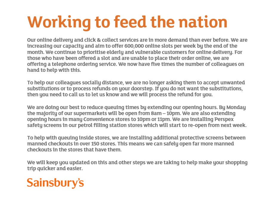 What Does Ask Mean Sainsburys What Does Mean