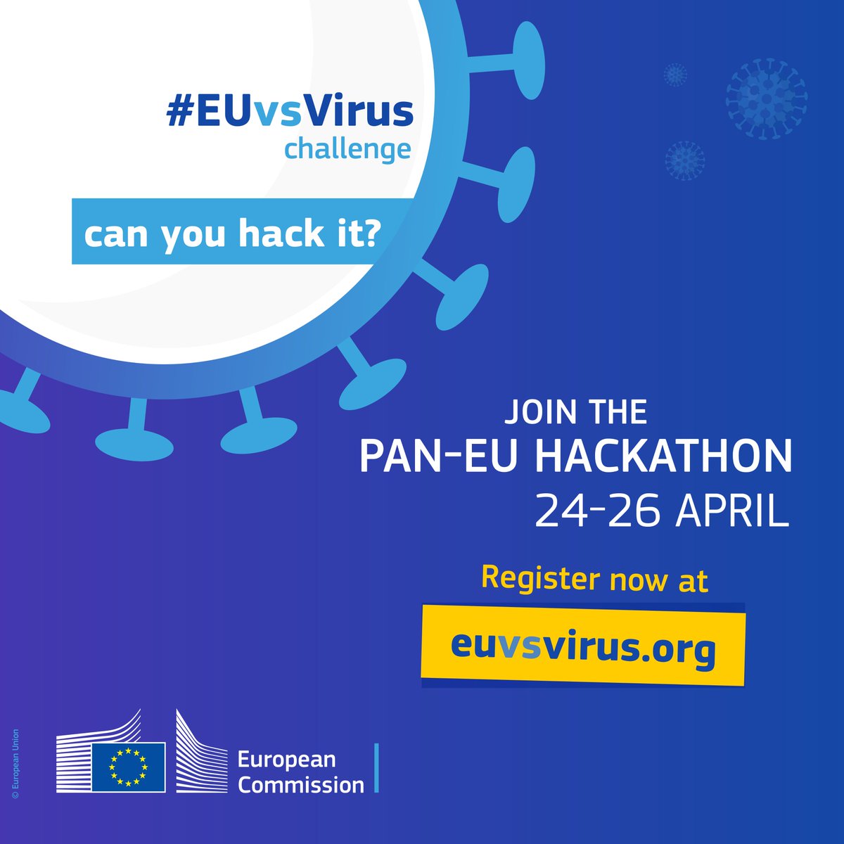 Mariya Gabriel (@gabrielmariya) on Twitter photo The <a href="/EUeic/">European Innovation Council</a> #EUvsVirus Hackathon is a great example how we're united through knowledge, creativity & determination to find solutions for #COVID19. I'd like to thank all of those who have devoted their free time, energy & expertise to #HackforEurope. 🇪🇺➡️europa.eu/!gC68Yj The <a href="/EUeic/">European Innovation Council</a> #EUvsVirus Hackathon is a great example how we're united through knowledge, creativity & determination to find solutions for #COVID19. I'd like to thank all of those who have devoted their free time, energy & expertise to #HackforEurope. 🇪🇺➡️europa.eu/!gC68Yj