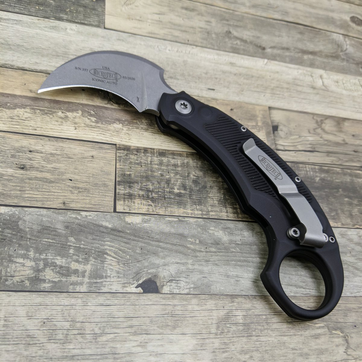 bladeops's tweet image. Microtech Iconic just hit the shelves.

#microtech