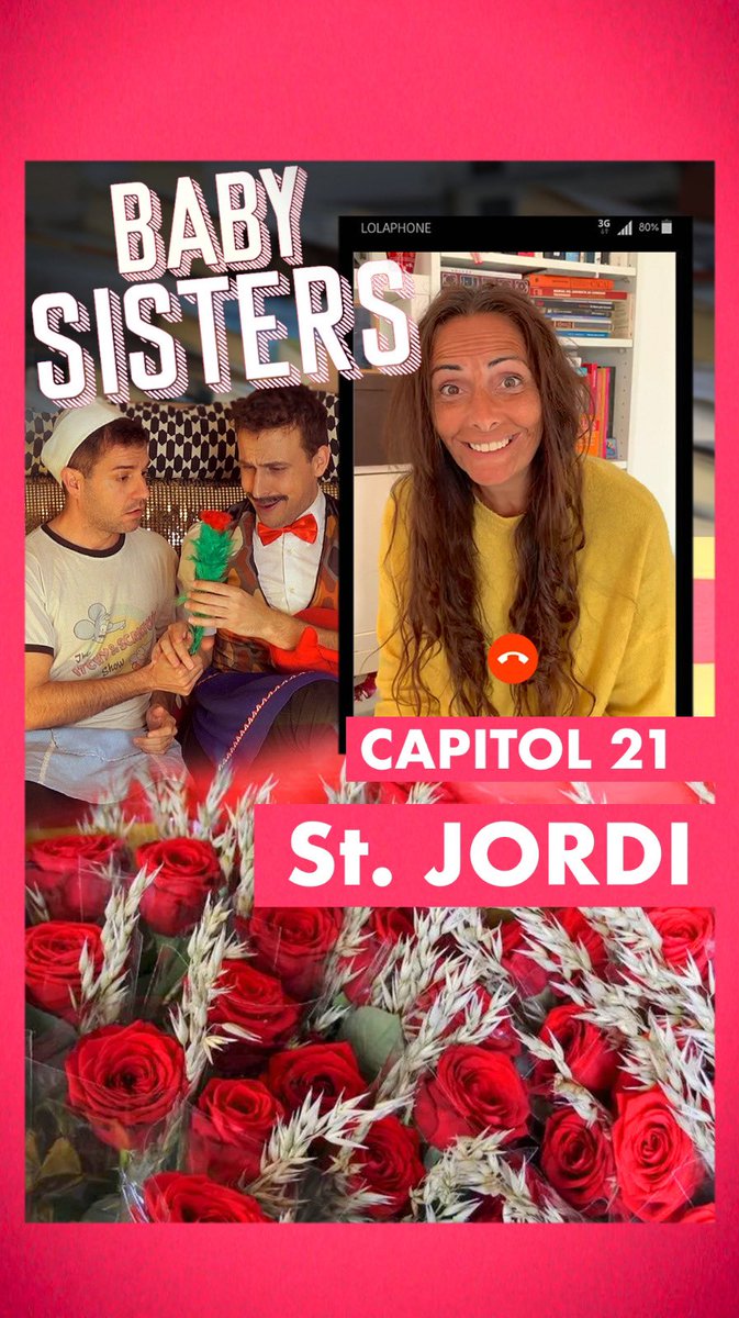 espaimaragall's tweet photo. No us perdeu els 2 capítols especials per Sant Jordi de BABYSISTERS al Instagram de @ciaspectacular  😂🤣👏👸🌹 #agavàtotssomsantjordi @aj_gava @VGFilms https://t.co/px0TDjHAqh