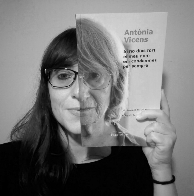 PagesEditors's tweet photo. "En blanc i negre el teu somriure és jove. En color
has perdut les dents".

Antònia Vicens publica "Si no dius fort el meu nom em comdemnes per sempre". L'acompanyen, les il·lustracions de la Lily Brik. I no hi ha escapatòria, "llegir Vicens és fer-ho com qui trepitja vidres". https://t.co/W6v9zOQhWi