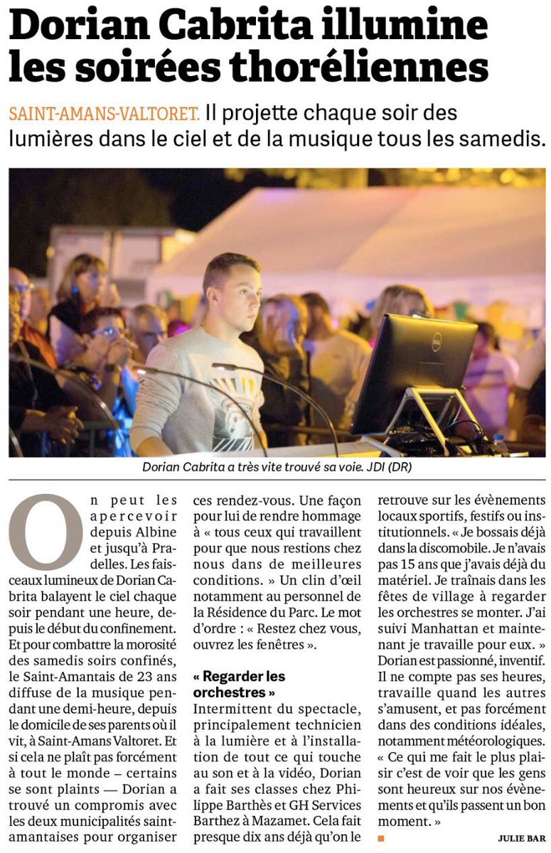 CabritaDorian's tweet photo. Merci @LeJournaldIci #news #lightofsky # https://t.co/e2cHWlc49V