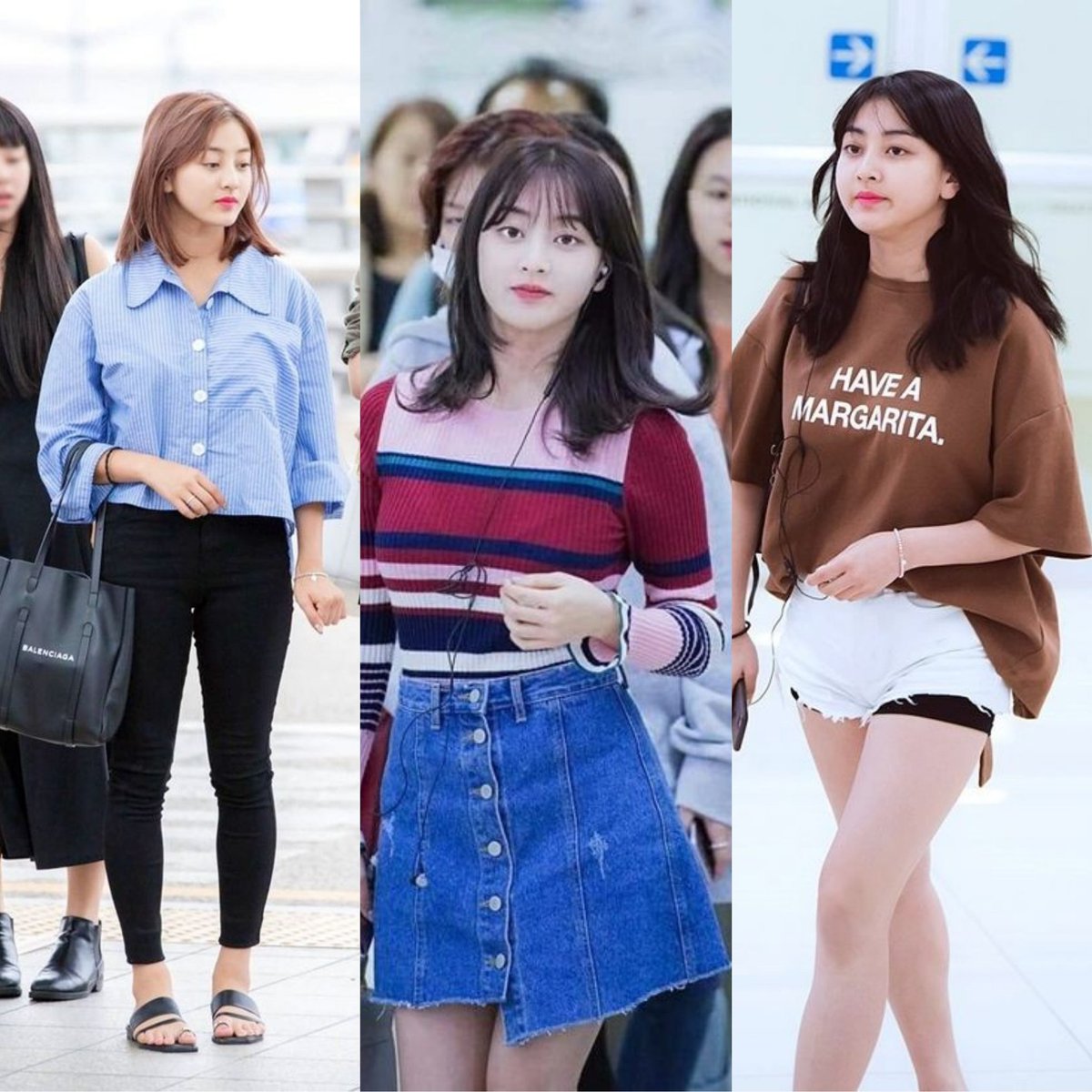 jihyo in her daily outfits hit harder.