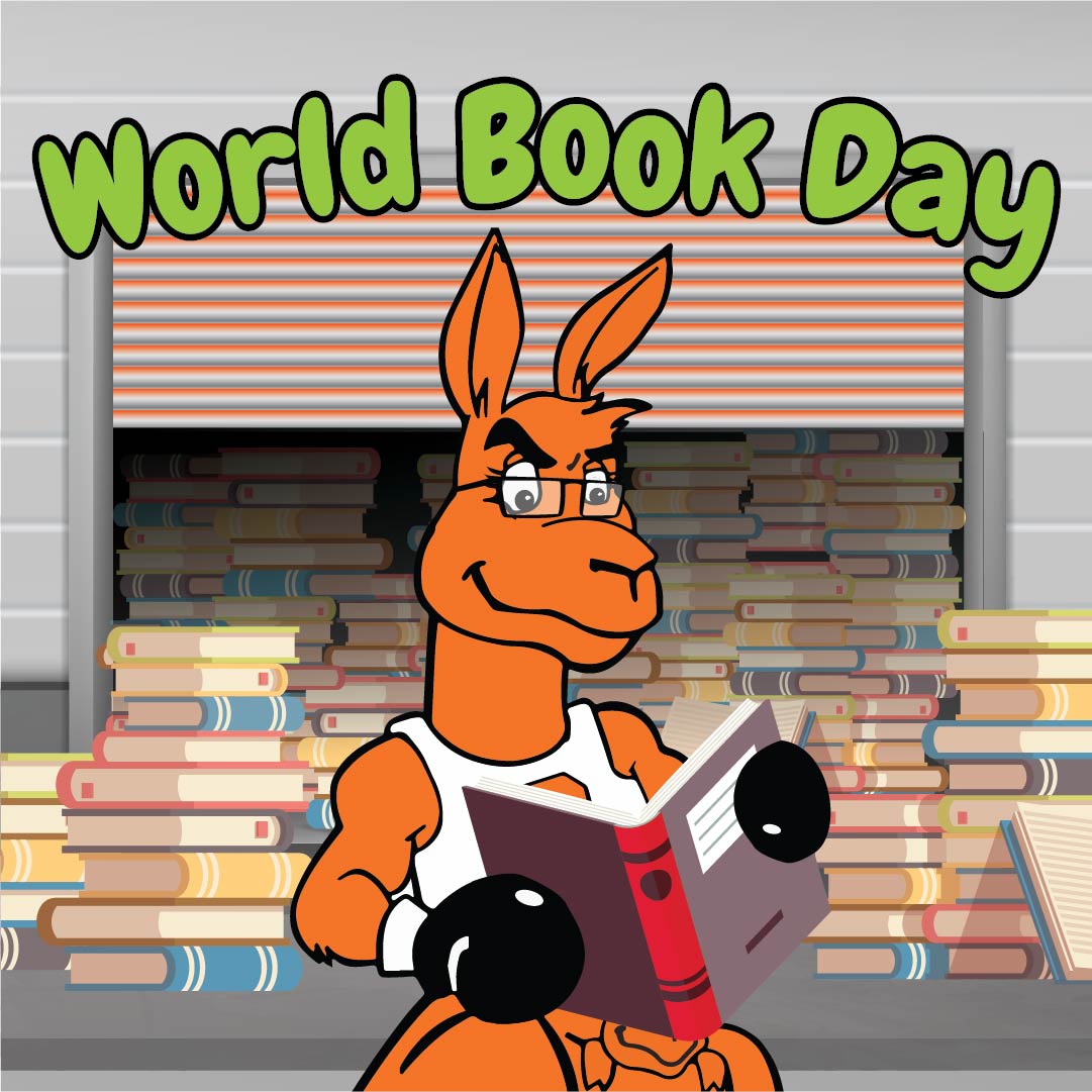 Join Persy in celebrating World Book Day! Reading helps foster your imagination, develops communication skills, and improves your memory. What is your favorite book?
#personalministorage #selfstorage #persy #storage #florida #bounceinbounceout #worldbookday2020 #book