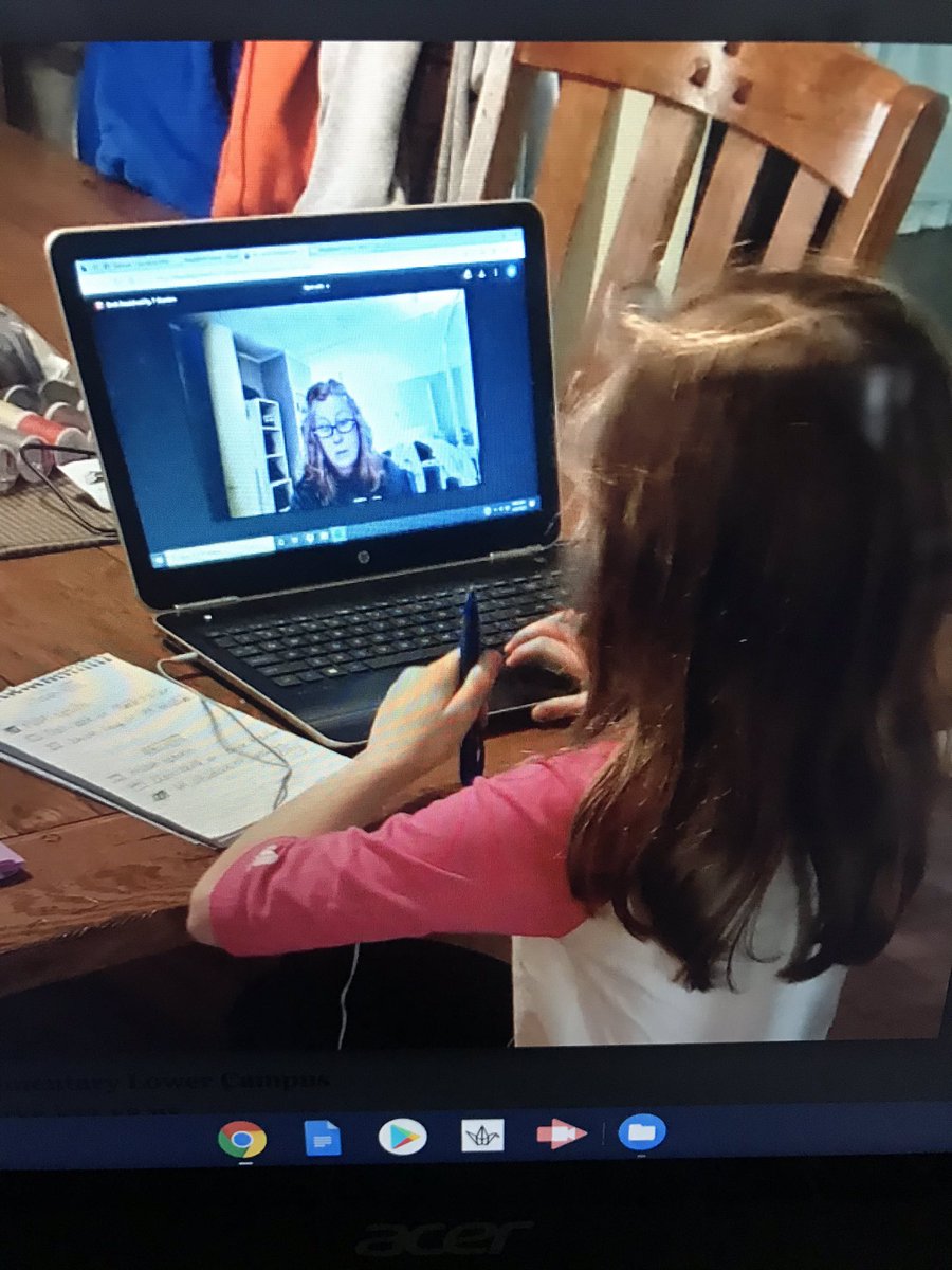 One of my students listening to my read aloud. I love it!😍