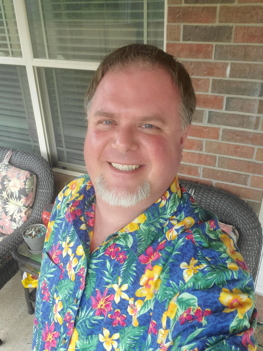 Show me your Hawaiian shirts!  Lets brighten up this day!