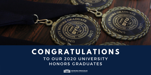 BYUHonorsProg's tweet photo. Now, more than ever, we wish that we were able to be with our students so we could properly celebrate our graduates. 
To know more about these students' experiences in Honors, read their Honors theses, and learn about their future plans, please go here: https://t.co/KtkvPUNhb4 https://t.co/VHZKNLG9pE