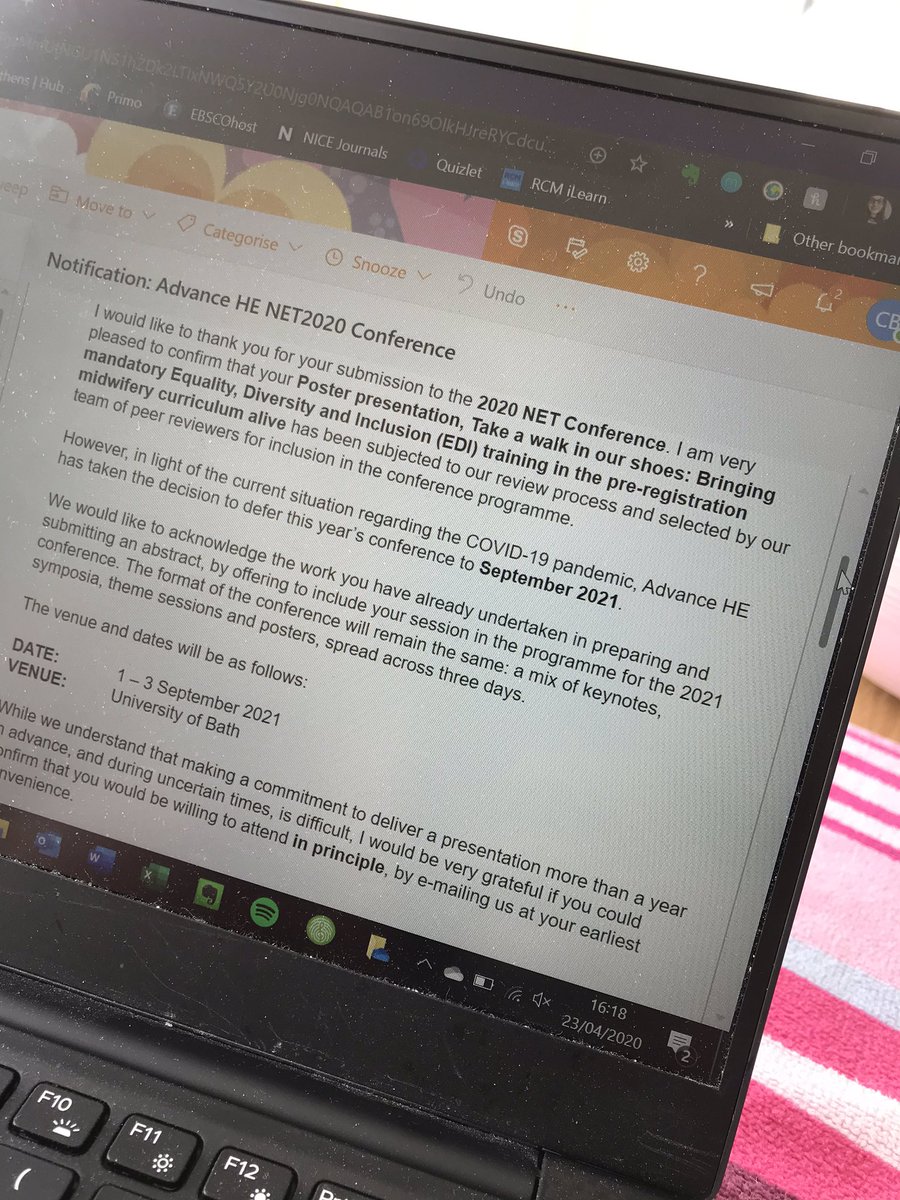Excited to have the opportunity to speak at the <a href="/AdvanceHE/">Advance HE</a> NET2021 conference with @chlocatchesbubs presenting our work at university about LGBT+ equality and diversity training! Exciting! 😁 #NET2021