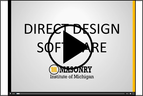 MIM_Michigan's tweet image. We have a new prerecorded presentation about how to use the #DirectDesign software.  Learn more about designing masonry in under 10 minutes. bit.ly/2zqrFpl #masonry @ConcreteMasonry
