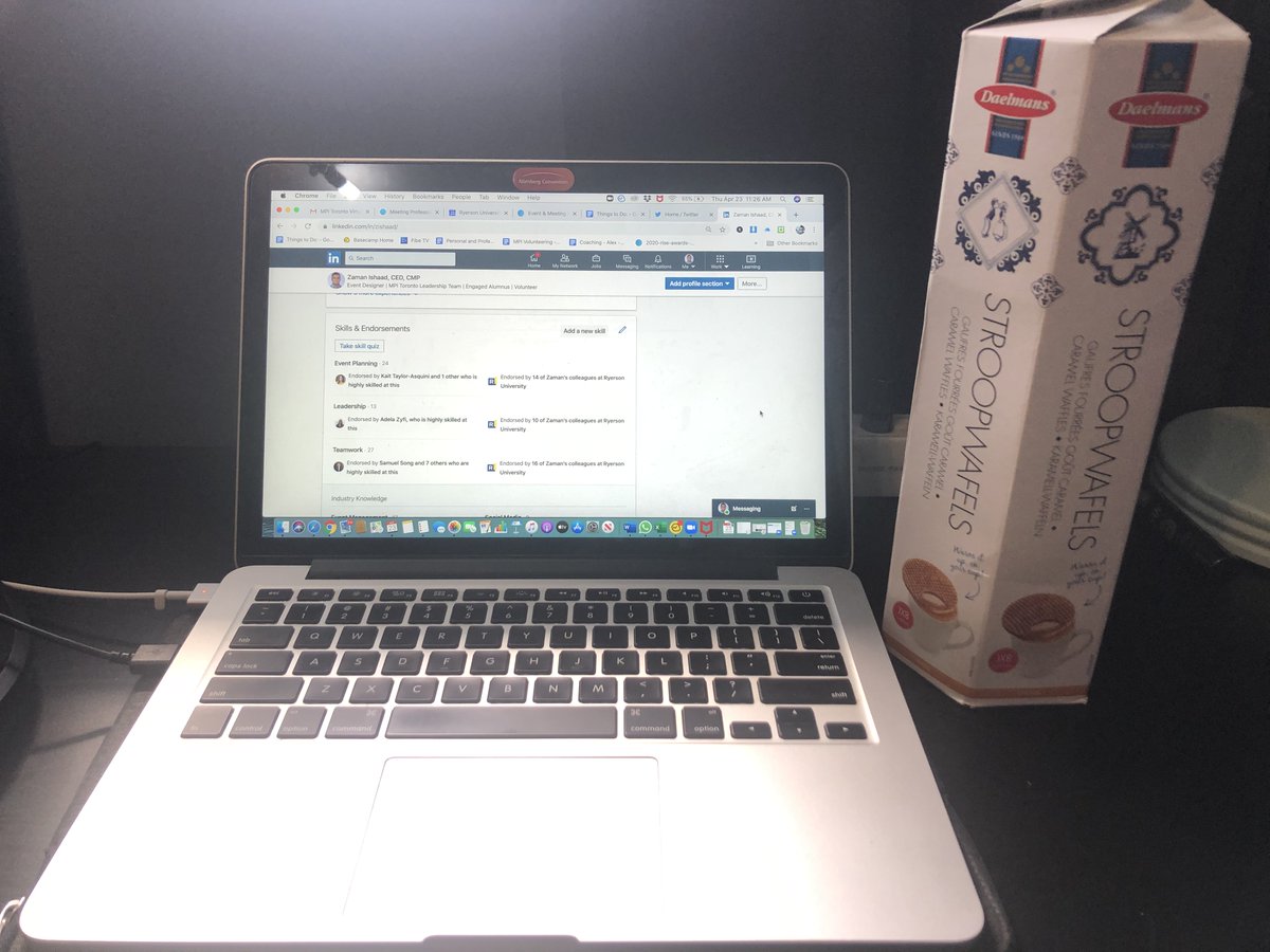 shazam_ryerson's tweet photo. Thanks for the suggestions @DahliaElGazzar! Just changed my Top 3 Skills & Endorsements. I'm working on My Flight Plan! #skills #youngleaders ๏ฟผ#FutureOfHTM ๐๐ https://t.co/sKNn3vQUzb