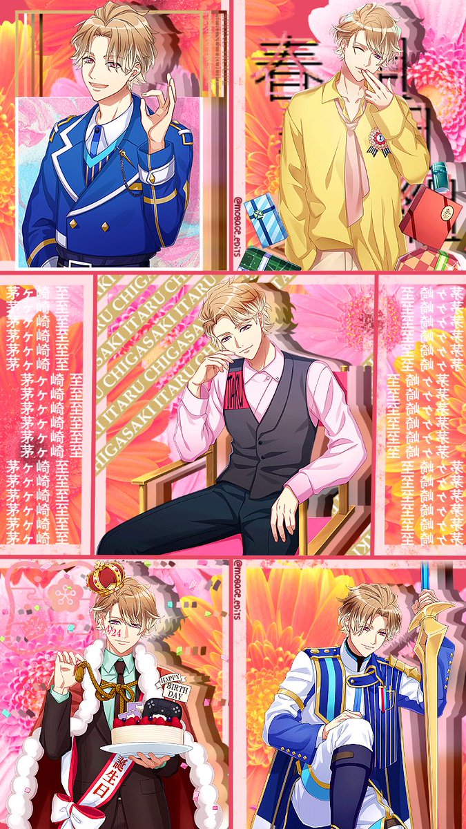 mobage_edits's tweet photo. Happy Birthday, Itaru Chigasaki!!🎉🎮🎂
I’ve done 3 Itaru edits and I love them all😭
#a3 #a3game #a3edit #a3gameedit #act #addict #actors #itaru #chigasaki #spring #springtroupe #springtroupeedit #mobage #mobilegame #エースリー #茅ヶ崎至 #茅ヶ崎至誕生祭2020 #茅ヶ崎至生誕祭2020 https://t.co/W1tODIe1ez