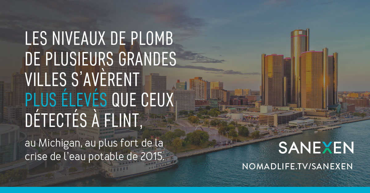 sanexen_env's tweet photo. Les niveaux de plomb de plusieurs grandes villes s’avèrent plus élevés que ceux détectés à Flint, au Michigan, au plus fort de la crise de l’eau potable de 2015. #plomb #eau #infrastrusture https://t.co/2wfv1CHeGE https://t.co/kQUGSEzfm2