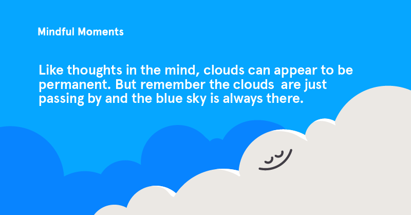 Always remember the blue sky. #headspace