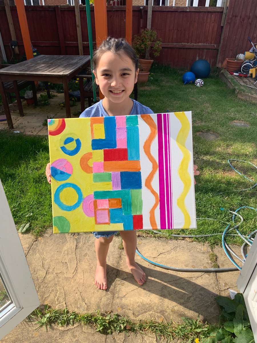 CherylJWriter's tweet photo. @ssppcps @ClassPlessingt1 We really enjoyed the art lesson about Sonia Delaunay thank you! 🌈☺️ https://t.co/fHmmJwx9On