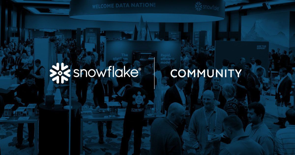 KentGraziano's tweet image. Are you a @SnowflakeDB user? Need to up level your knowledge? Join over 30,000 other users and architects in our online #Community. There you have access to tons of resources such as blogs, forums, education and our knowledge base articles. Sign up today! buff.ly/2VEUWnF