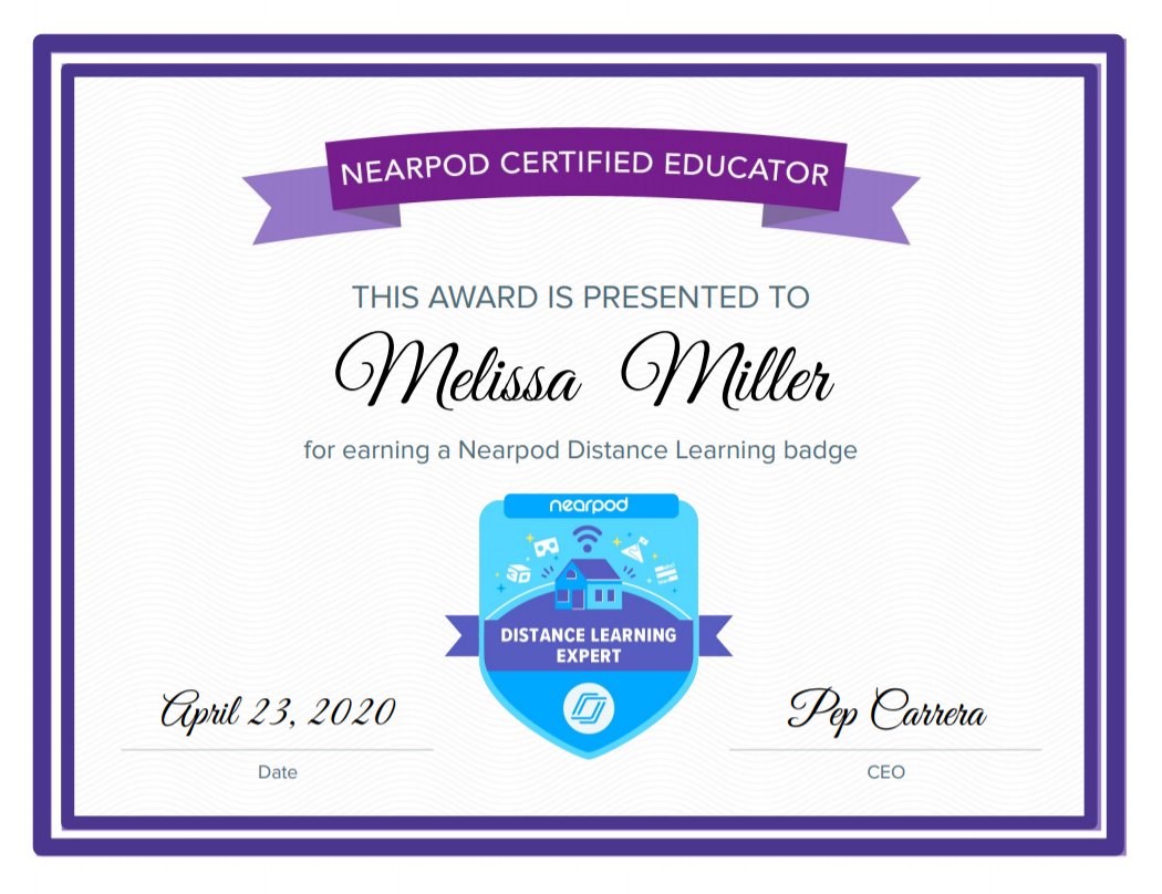 So excited!!!! This was my very favorite resource to use this year and I am grateful for the amazing new changes and features that will help <a href="/nearpod/">Nearpod</a> be such a fantastic tool for distance learning with my students. #distancelearning #SDOLTECH