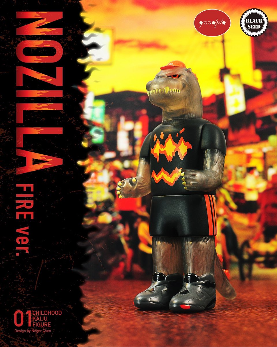 _myplasticheart's tweet photo. LAST CALL for Nozilla 🔥 Fire 🔥 Version by @nogerchen x @blackseedkenneth Today is the deadline... Don’t miss out!!! Pre-order now at https://t.co/1C8SIhuMCg #nozilla #goodzilla #blackseedtoys #designertoy #myplasticheart #arttoys
https://t.co/BsMNpwxIog https://t.co/xS0yUELPOO