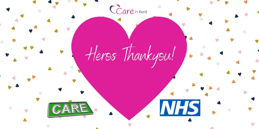 CareInKent1's tweet photo. Join us tonight in celebrating all the hard work #Carers and the #NHS are doing! 🙌 https://t.co/74mjHtnVDS