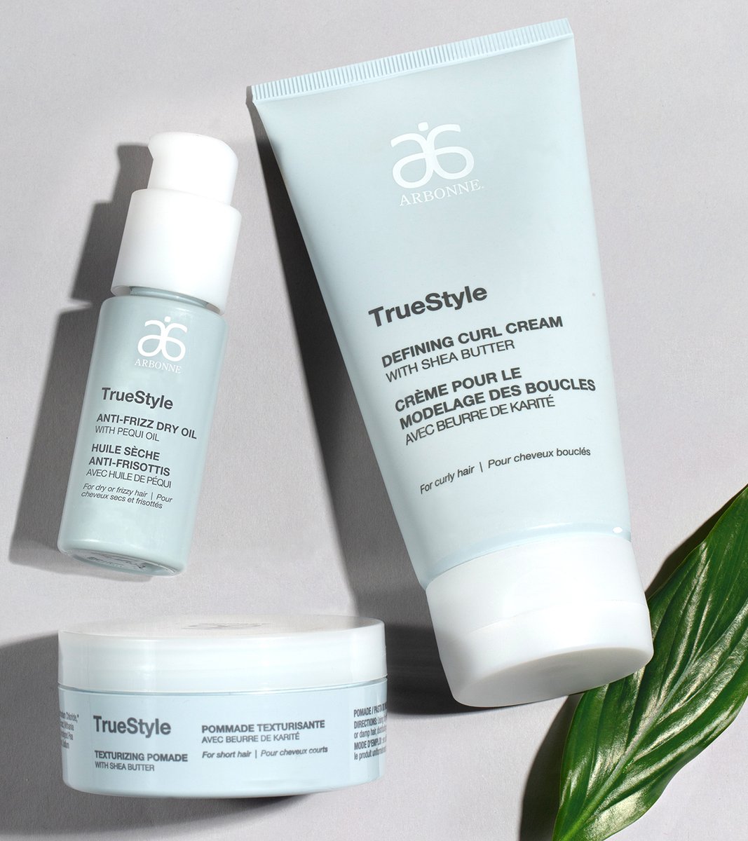 arbonne's tweet photo. Arbonne® TrueStyle is the perfect complement to your hair care routine. With the Defining Curl Cream, Anti-Frizz Dry Oil and Texturizing Pomade, there’s something for every hair type. Just good-for-your-hair formulas and gorgeous results. https://t.co/xQjst2znjL https://t.co/9PEB4nhu0o