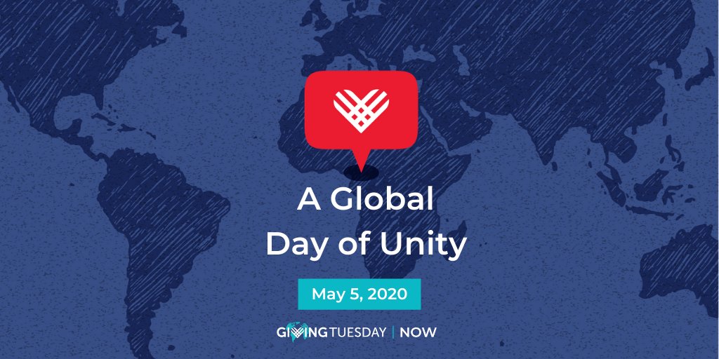 A viral pandemic like COVID-19 touches every person on the planet, and it presents an opportunity to come together as a global community.

Join us and millions around the world on May 5 for #GivingTuesdayNow buff.ly/3bdbMzX