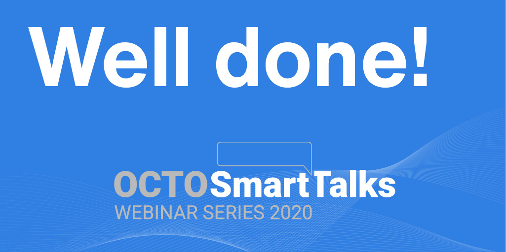 OctoTelematics's tweet photo. Overbooked! Great success for the 1st webinar of the #OctoSmartTalks series with OCTO CMO @edwinmaria Colella and #Infoblu CEO Fabio Pressi! Here the video: https://t.co/zG070jgA4k. Upcoming webinars: https://t.co/bnqgjIjCWU.
#Octotelematics #Infoblu #Mobility #Webinar #COVID19 https://t.co/A3zZF2QZv6