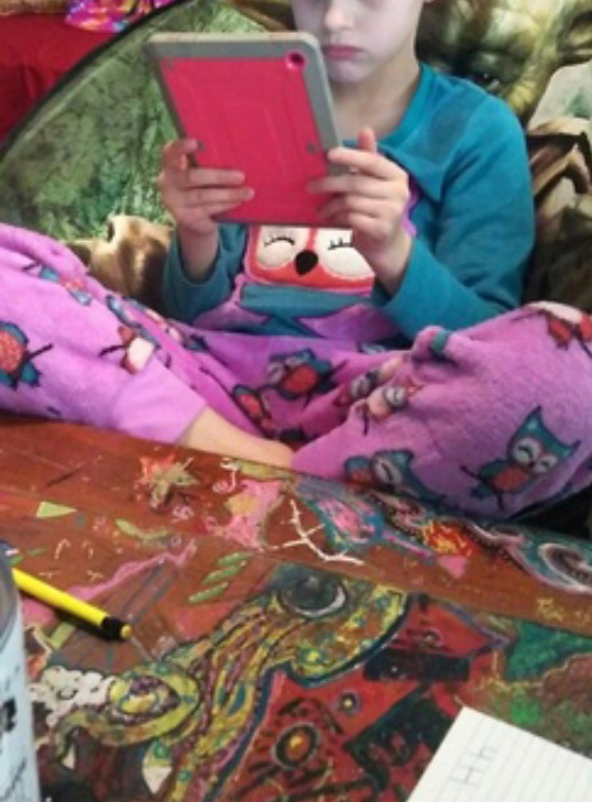HeatherLeverett's tweet photo. Students use Epic! to read at home. #CISDRocks @ReevesHinger https://t.co/095InLt974