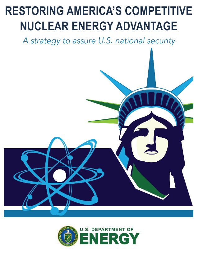 quakes99's tweet photo. The US #Nuclear Fuel Working Group Report has now been released: "Restoring America's Competitive Nuclear Advantage" ⚛️⛏️ #uranium #U3O8 #Energy #USA #NFWG  Download it here:  https://t.co/r7OMNjYfqS https://t.co/xYEnuweE0G