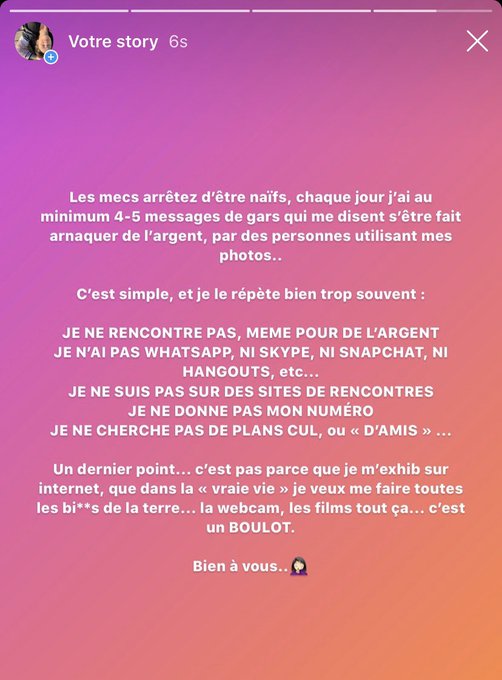 Et ca ne vaut pas que pour moi, suis pas la seule camgirl ayant ce &laquo;&nbsp;probl&egrave;me&nbsp;&raquo; https://t.co/NQ47szz<a href="/tag/shein"class="tags"><span>#shein</span></a><a href="/tag/needyourhelp"class="tags"><span>#needyourhelp</span></a>