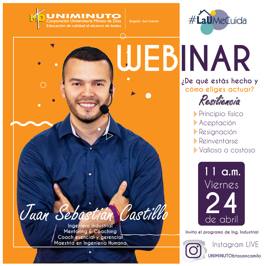 UNIMINUTOBtaSC's tweet photo. Mañana no te puedes perder este increíble webinar #LaUmecuida 👉👉 https://t.co/ZdTaY9xjcL https://t.co/De0lg5Pv0J