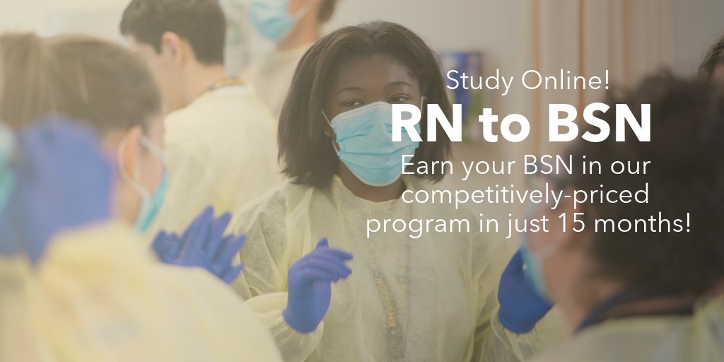 gwNURSING's tweet photo. Are you a #nurse looking to support your Magnet hospital by earning a #BSN? Come study online with us! @AACNursing #MagnetCon https://t.co/F8fw28uQ6v https://t.co/iCHcHxQiKz