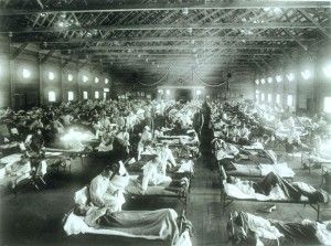 rrharmeyer's tweet photo. Public health notice banning spitting and a photograph of an influenza ward at Camp Funston, Kansas, where the 1918 influenza pandemic is thought to have originated. https://t.co/WuK3G6EbS6 #Covid19 #StayHome #RespectForHealthcareWorkers https://t.co/2nIRzln2uJ