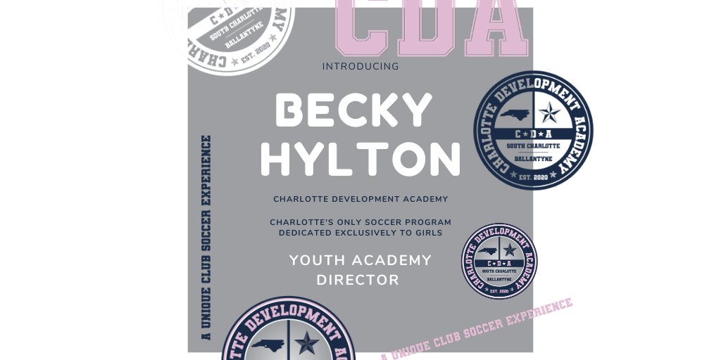 cdasoccernc's tweet photo. We are thrilled to announce Becky Hylton as our Youth Academy Director! Visit our website https://t.co/ShNBJKaz7C to learn more about Becky and the CDA program. #leadersareteachers #onlyasgoodasourstaff #coachingexperience https://t.co/3WoNyiqtTO