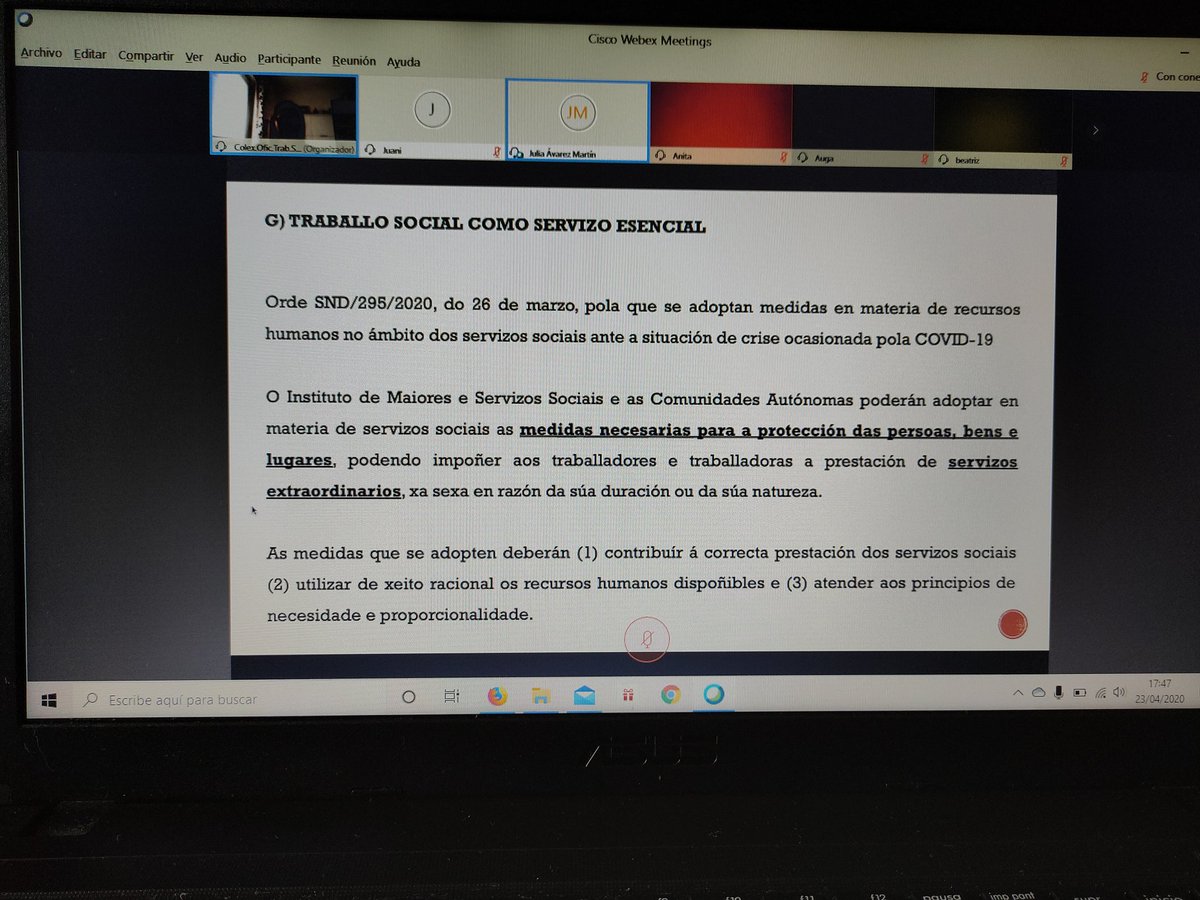 Noe_Anido's tweet photo. 📢 Pílula formativa: " Dereitos laborais en tempos de Coronavirus", por Julia Álvarez Martín, asesora xurídica do  @COTSdeGalicia 

#FormaciónOnline #PílulaFormativa #DereitosLaboraisEnTemposDeCoronavirus #TraballoSocial https://t.co/EeTzxdLd7x