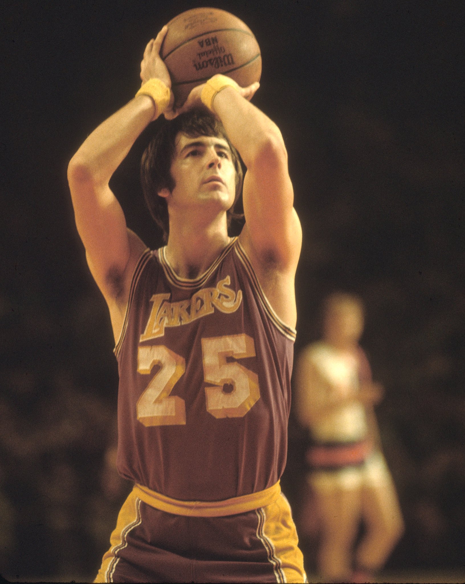 To wish Gail Goodrich a Happy Birthday.   : Via Getty Images 