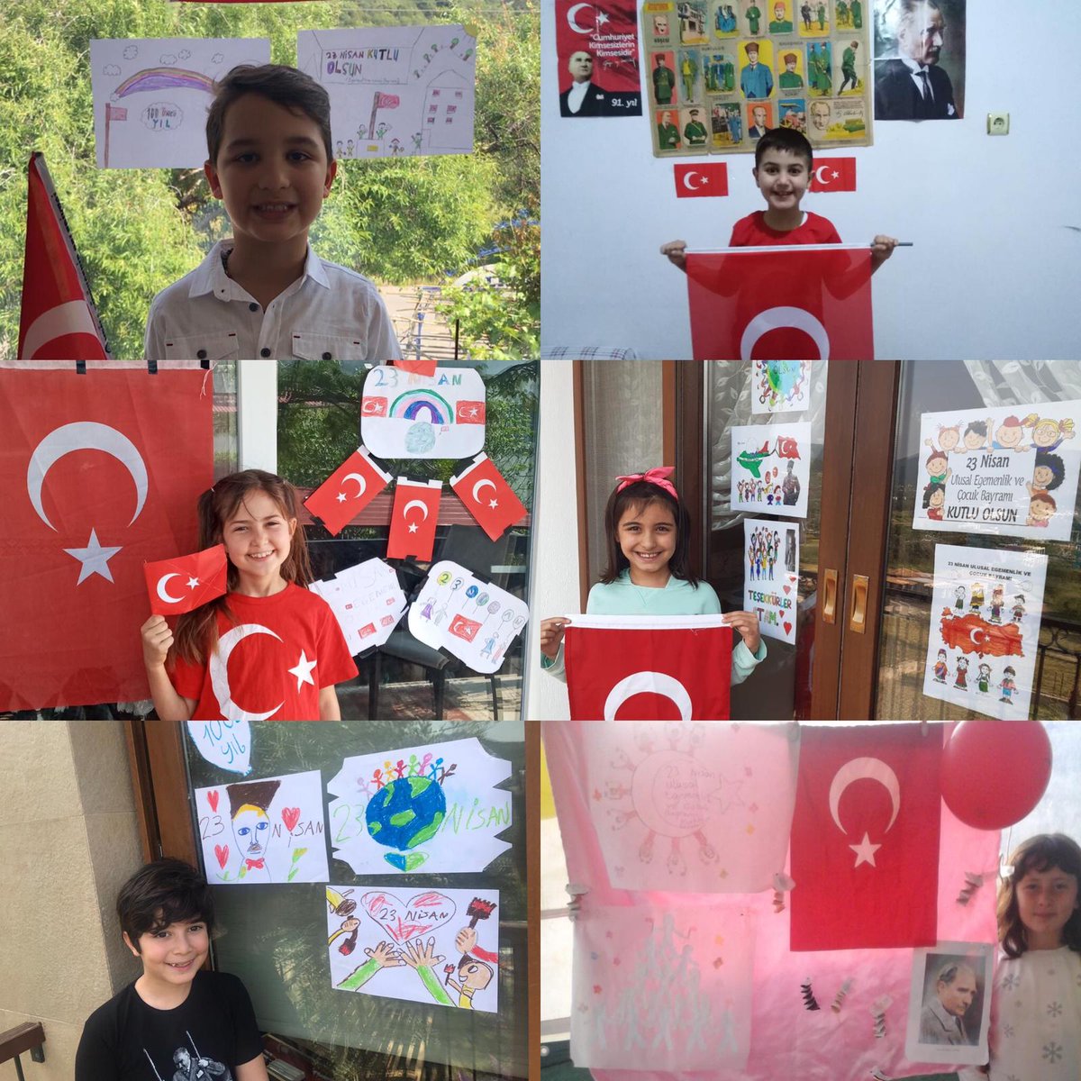 Öğrencilerimizin 23 Nisan fotoğrafları 🇹🇷❤️
#23NisanEvimde #yuzyillaryasa23nisan  
<a href="/pervin_tore/">Pervin TÖRE</a>, <a href="/aslankorkmazmeb/">Aslan Korkmaz</a>, <a href="/bodrumMEM/">Bodrum İlçe MEM</a>, @MuglaMem