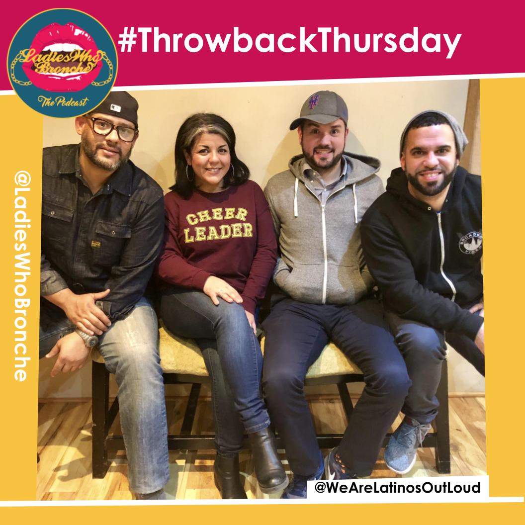 ladiesbronche's tweet photo. This was throwback to season 3 of LOL - @wearelatinosoutloud #tbt #throwbackthursday
.
.
.
.
#WeAreLatinosOutLoud #LatinosOutLoud #ladieswhobronche #ladieswhobrunch #brunch #bronche #lwb #perolike #shitspanishgirlssay #latinx #afrolatinx https://t.co/T63Q4r0iHU