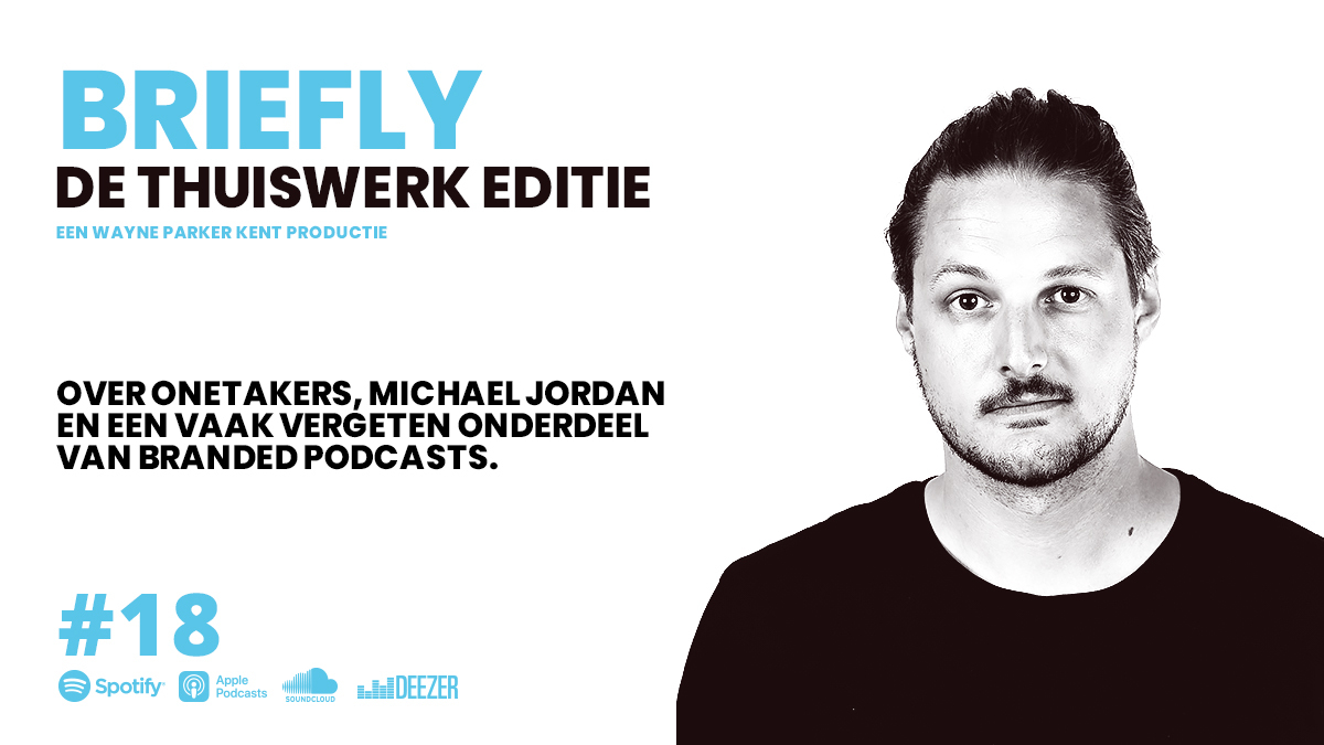 Na drie dagen afwezigheid zijn we terug. Met oeverloos gewauwel van @markschoones over onetake-shots, een ode aan The Last Dance door <a href="/Subtielman/">Matthijs Tielman</a> en een essentieel maar vaak vergeten onderdeel van branded podcasts. Dat en meer in deze donderdagaflevering👉
lnk.to/Briefly-18