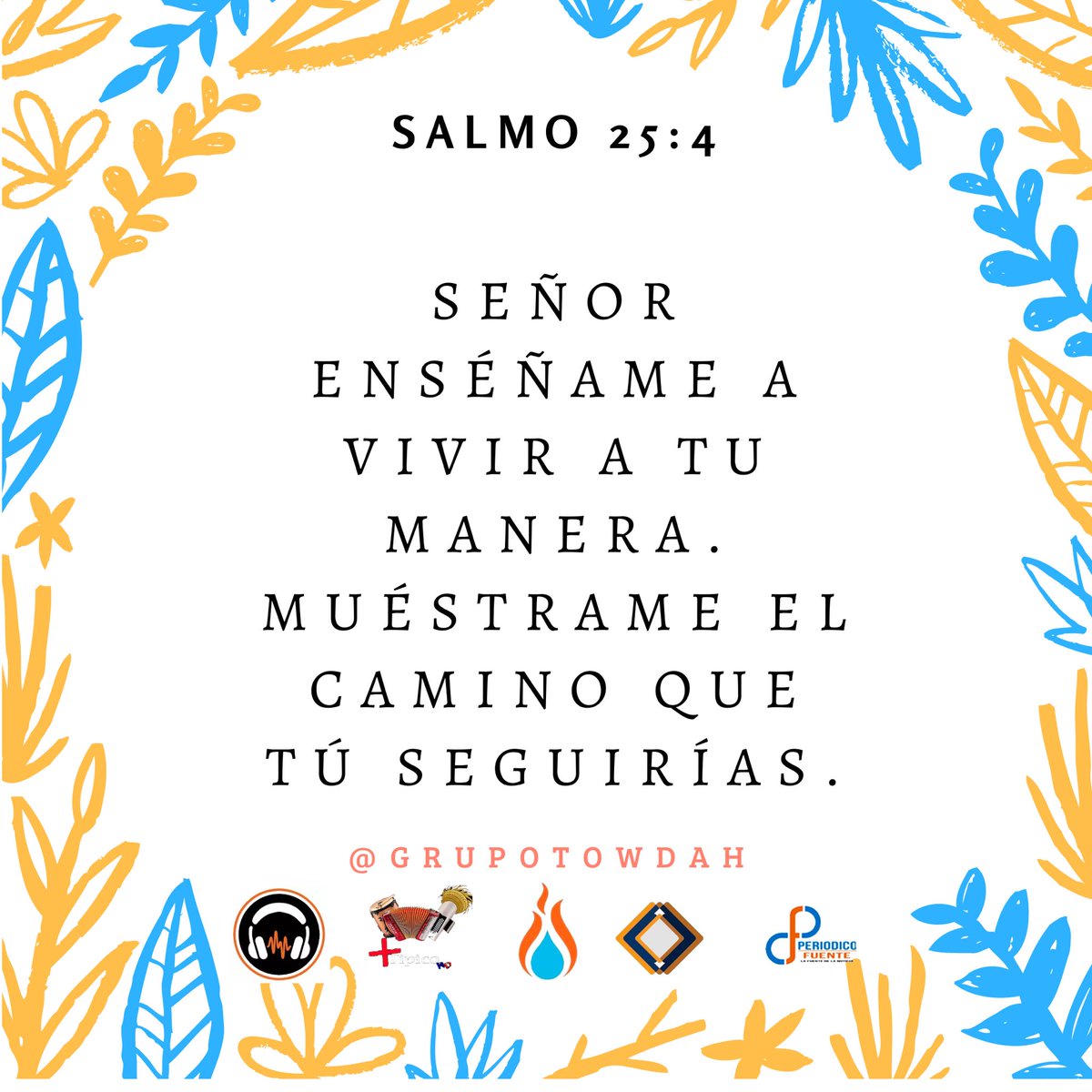 Ks Radio Rd V Twitter Biblia Enterategt Salmo 25 4 Senor Ensename A Vivir A Tu Manera Muestrame El Camino Que Tu Seguirias Sintoniza Tunein T Co K90faa9lim Radios Dominicana T Co Pl2knwppty Ks