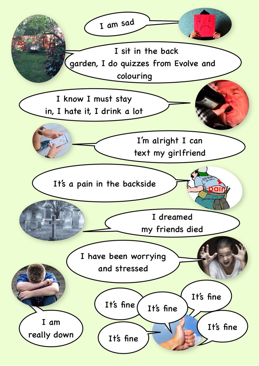 TorfaenF's tweet photo. This is how members are feeling 
#learningDisabilities
#coronavirus 
#mentalhealth https://t.co/O9PX4BxbdD