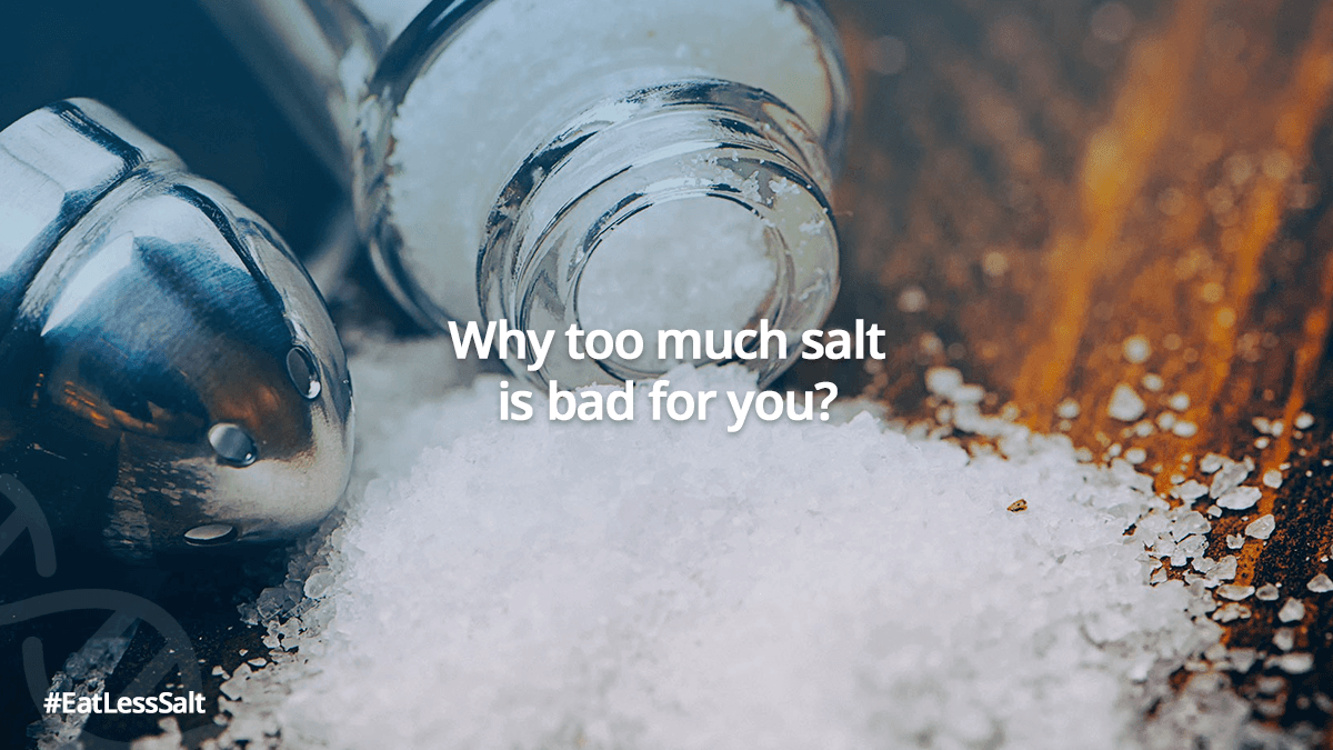 MemoHealthApp's tweet photo. Consuming too much salt can be disastrous for your overall health and most of us cannot have our meals without it. Here's the bitter truth about what the salt you put in your food does to your body.👉https://t.co/Zz2vg5UE56 #GetMemo #EatLessSalt #Day28ofLockdown #ThinkDifferently https://t.co/nDBWDFcHtp