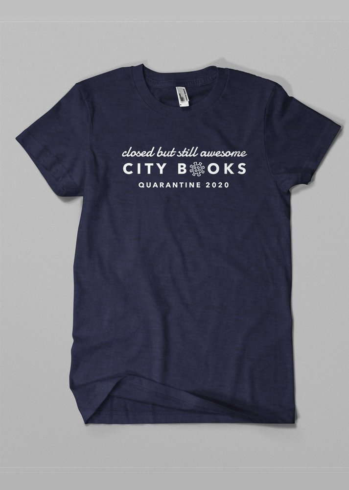 citybookspgh's tweet photo. Locals helping locals. City Books &amp; Revival Print Co. developed a LIMITED EDITION quaran-tee to help each other through the revenue squeeze. Order &amp; get home delivery. https://t.co/GLaCm8dKYk #ShopLocalNow #412 #Pittsburgh #Northside https://t.co/n7MbARiCds