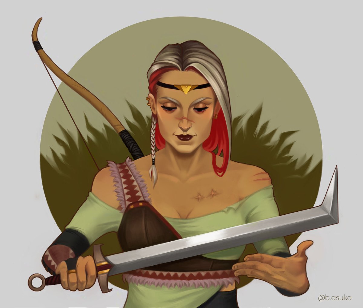 basuka_art's tweet photo. @somartist @artvalentinapaz Congrats on the 2k milestone! And thanks for the the artshare <3
My name is Jessica, and I am an illustrator w/ focus in game art! https://t.co/jESjpSejrA
