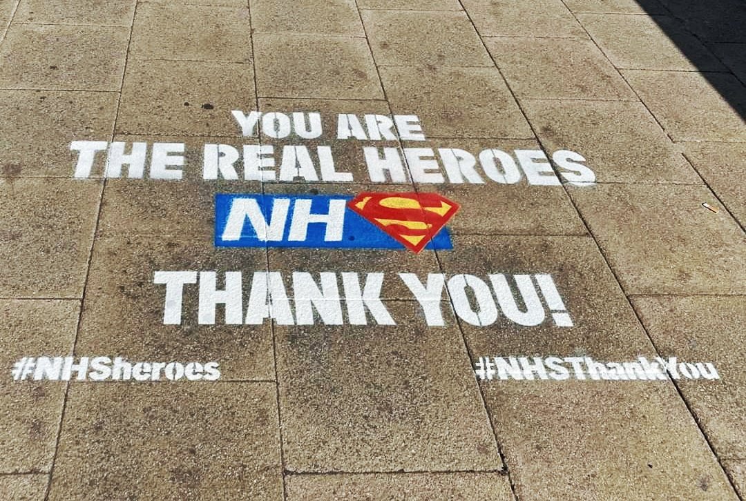 London Ambulance - North West London (@las_northwest) on Twitter photo Spotted outside Northwick Park A&E <a href="/LNWH_NHS/">London North West University Healthcare</a>
In biodegradable paint! Our Northwick friends are our
#NHSheroes #NHSThankYou - SA Spotted outside Northwick Park A&E <a href="/LNWH_NHS/">London North West University Healthcare</a>
In biodegradable paint! Our Northwick friends are our
#NHSheroes #NHSThankYou - SA