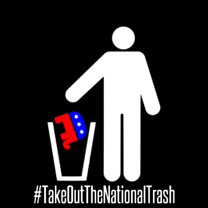 RepublicanSwine's tweet photo. #IsAMassiveUnderstatement
November is coming!
#TakeOutTheNationalTrash https://t.co/HJRFMxw3fA