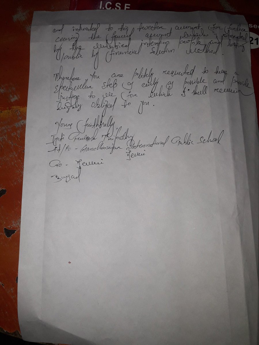 jyoti200's tweet photo. @TheOfficialSBI @CMOGuj @SP_Arvalli @dgpgujarat @dpradhanbjp @pcsarangi Please find the attached FIR Lodge request and direct to Bayad Police Station to take a spectacular step at the end as early as possible. https://t.co/Okjab3bXJs