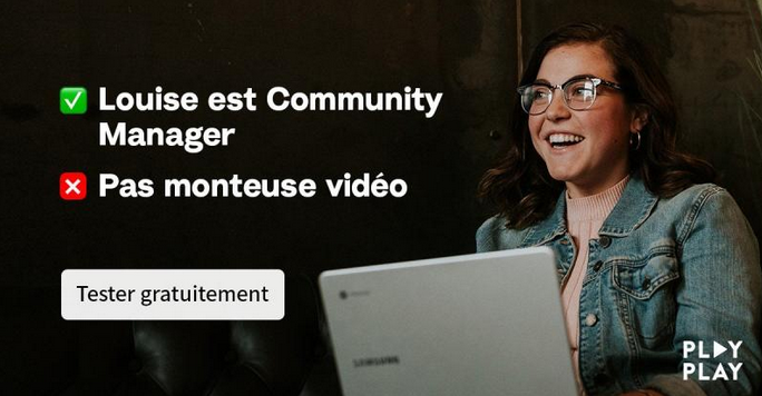 EmericLM's tweet photo. Cette phrase qu'on répète à longueur de temps ! 😂😭

🎥Monteur vidéo est un métier et ce n'est pas le notre. Sinon on ne serait pas #CommunityManagers mais monteurs-vidéo (du coup). Respectez les monteurs-vidéo : ils le méritent. ❤

PS : on est pas photographes non plus ! 📸 https://t.co/xY67FEsckl